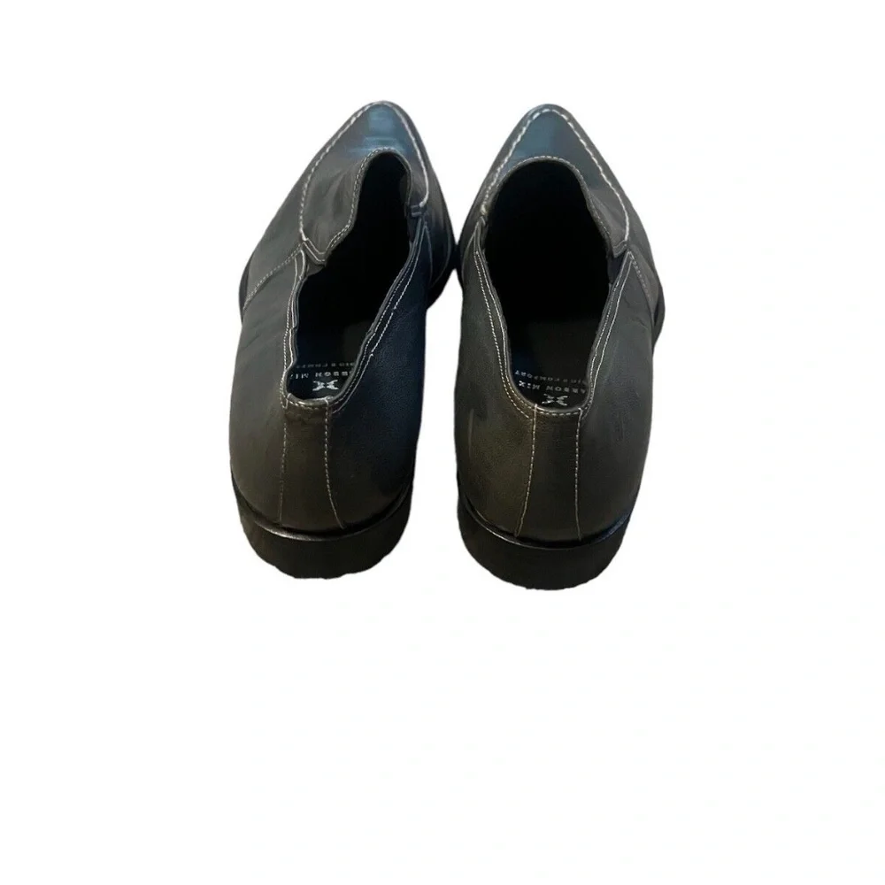 NWOB MARIO BRUNI Grayish Blue‎ DRESS SHOE MENS US SIZE 11.5 EUR 45